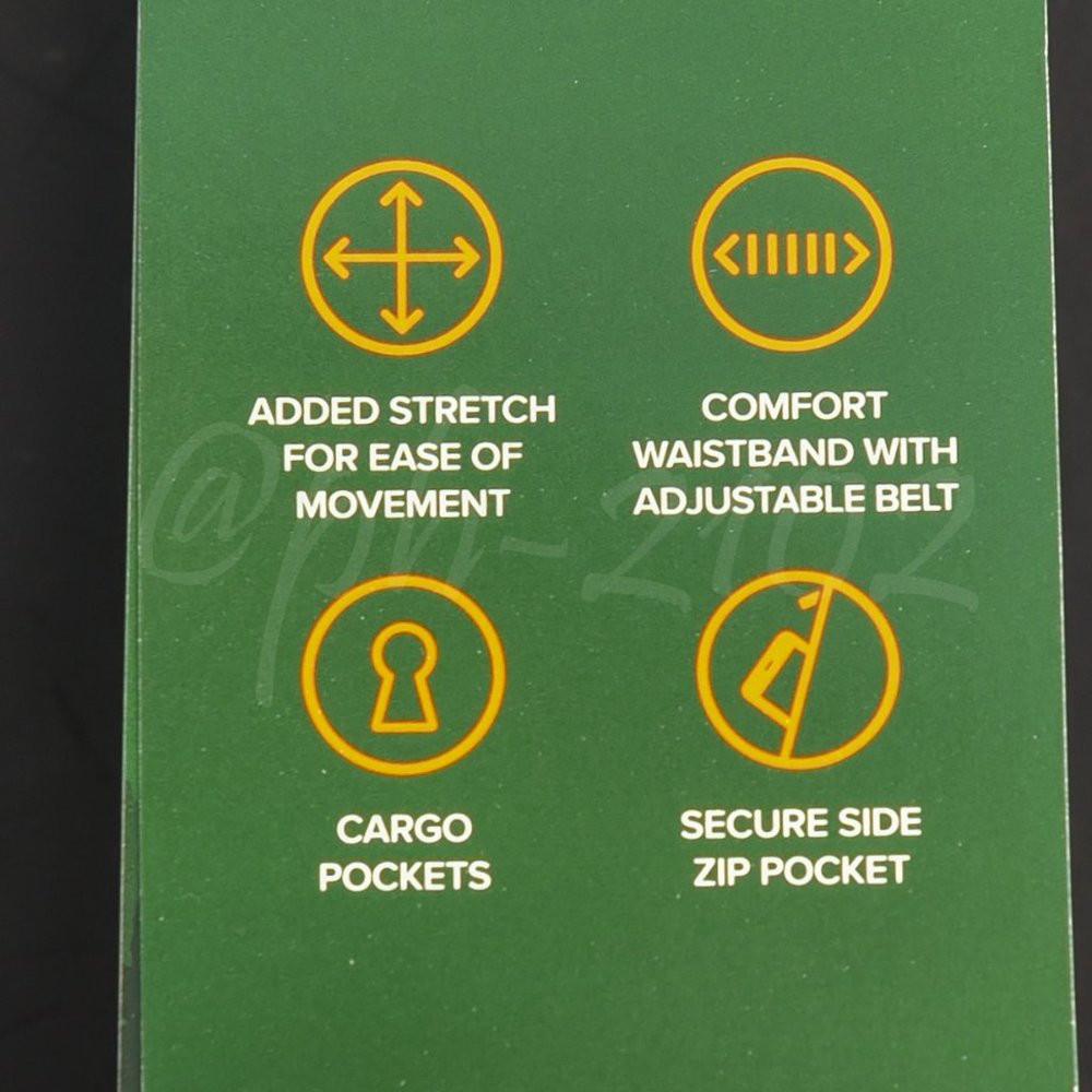Orvis men cargo short with belt GREEN 32 34‎ 36 38 40 42 - Picture 3 of 11